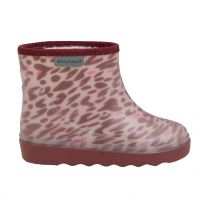 Enfant thermoboots short andorra print leopard www.littlelegends.nl