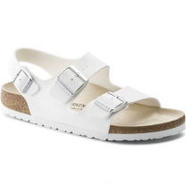 BIRKENSTOCK MILANO WHITE REGULAR BIRKO-FLOR