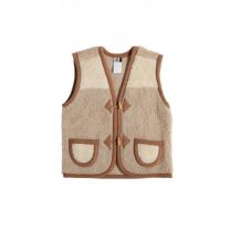 Alwero bodywarmer alpen junior duo beige kids www.littlelegends.nl