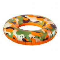 Swim Essentials zwemband camo camouflage oranje www.littlelegends.nl