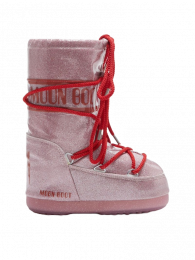 MOON BOOT ICON JUNIOR PINK GLITTER