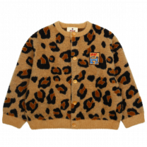 Jelly Mallow cardigan leopard www.littlelegends.nl