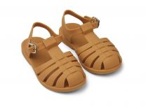 LIEWOOD WATERSCHOENEN MUSTARD, sandalen, zomer, water, beschermend. www.littlelegends.nl