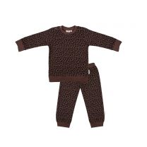 Little Indians Waffle Pyjama Leopard www.littlelegends.nl