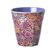 Middelgroot Melamine Beker - Meerkleurig - Wild Flower Print