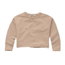 MINGO BOXY SWEATER ROSE GREY, zacht, crobbed, trui, www.littlelegends.nl