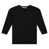 Mingo oversized longsleeve black www.littlelegends.nl