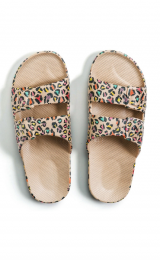 Freedom Moses slippers popleo sands leopard www.littlelegends.nl