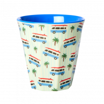 MIDDELGROTE MELAMINE BEKER CARS PRINT