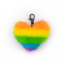 SLEUTELHANGER REGENBOOG HART 