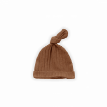 Sproet en Sprout baby mutsje beanie bruin lion www.littlelegends.nl