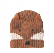 FELIX FOX MUTS, zacht, warm, vos, muts, koude dagen, wintermuts, www.littlelegends.nl