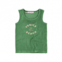 Sproet en Sprout Tanktop boys Venice groen www.littlelegends.nl