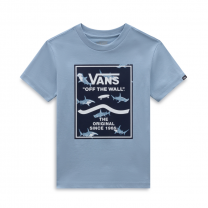 VANS T-SHIRT PRINT BOX DUSTY BLUE