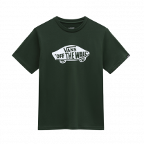 Vans t-shirt groen vans off the wall www.littlelegends.nl