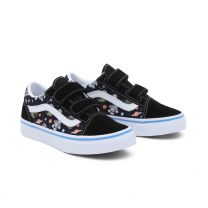 VANS OLD SKOOL V GLOW COSMIC ZOO, draken, atronauten, planeten. ruimte schoenen, sneakers. www.littlelegends.nl