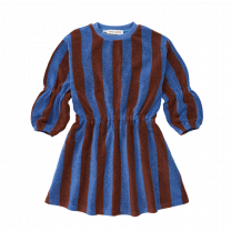 Sproet en Sprout jurkje terry stripes badstof www.littlelegends.nl