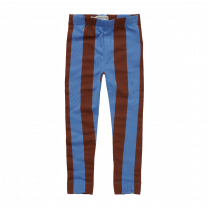 Sproet en Sprout legging block stripe bruin www.littlelegends.nl